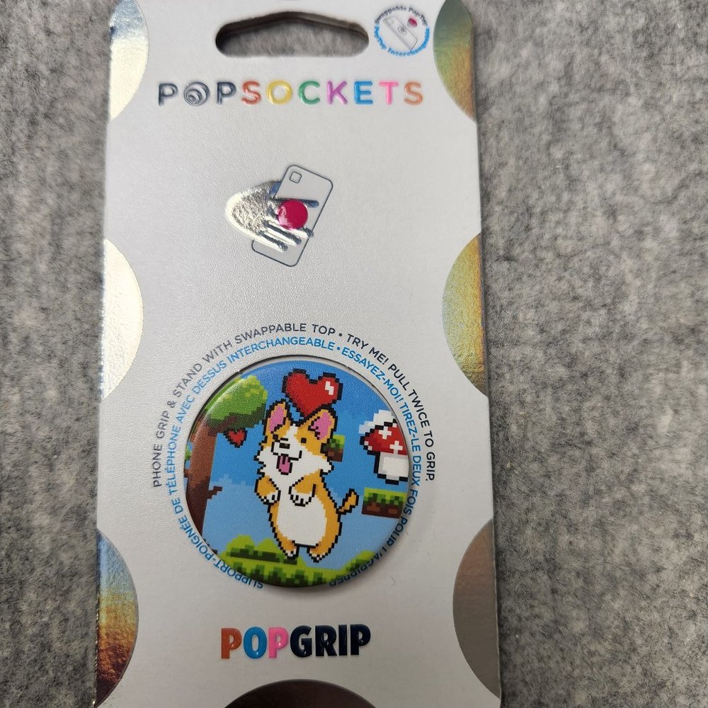 CorgiBit Popsockets Single Grip & Stand Universal Phones and Tablet Holder
